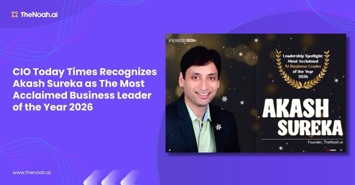 CIO Today Recognizes Akash Sureka as The Most Acclaimed Business Leader of the Year 2026