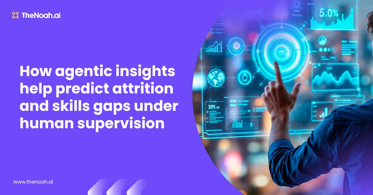 How Agentic Insights Help Predict Attrition and Skills Gaps Under Human Supervision