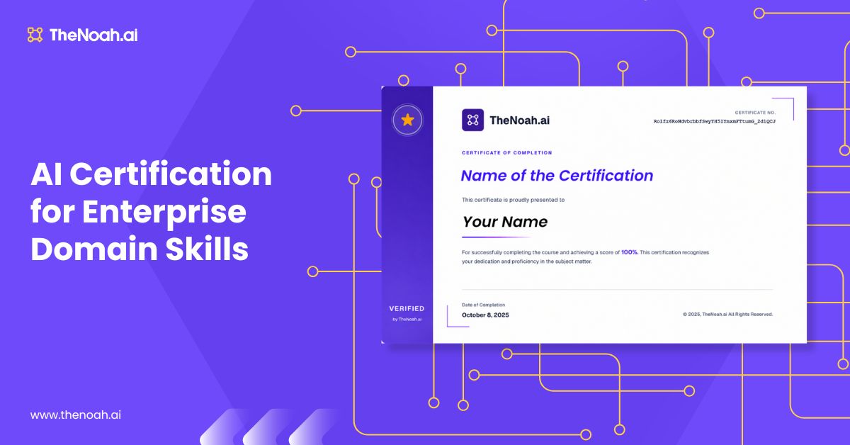 Why Domain-Specific AI Certification Is the Future of Enterprise Upskilling