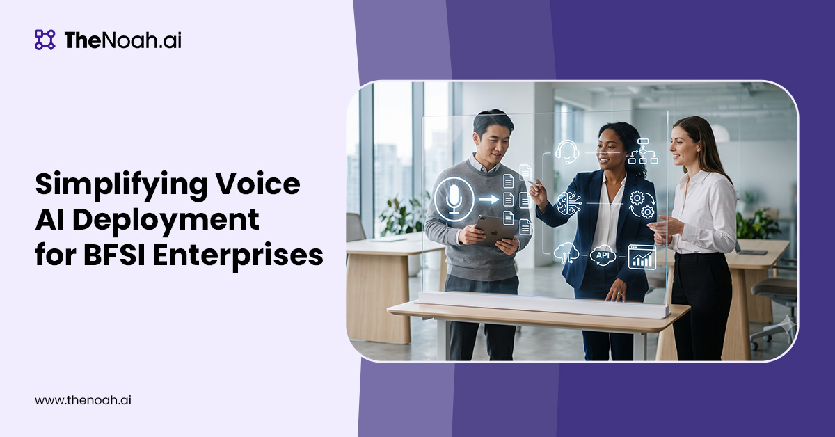 No-Code AI Platform as a Service: Simplifying Voice AI Deployment for BFSI Enterprises