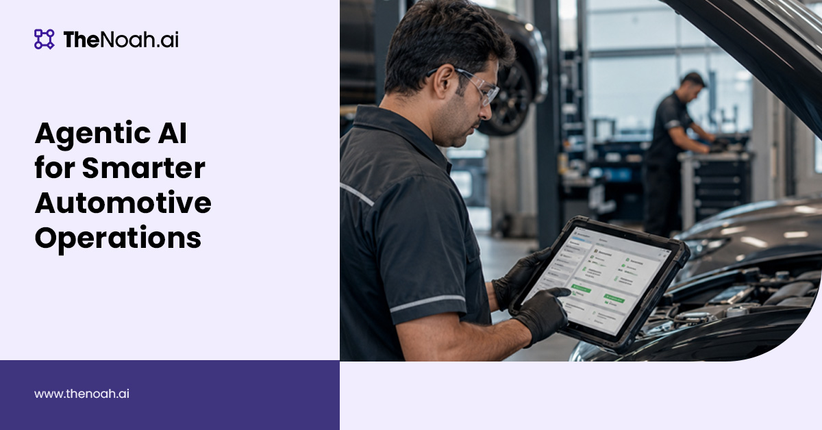  How Agentic AI Is Transforming Automotive Maintenance and Supply Chain Operations