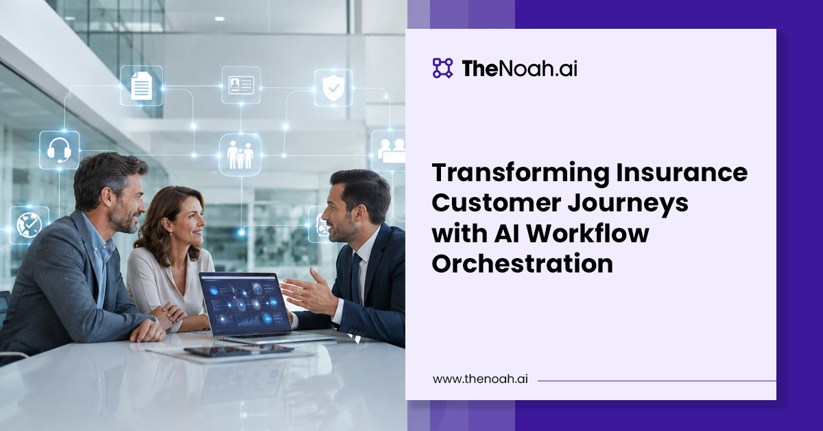 Insurance Workflow Orchestration: Connecting Voice, WhatsApp, Email & AI for Seamless Customer Journeys