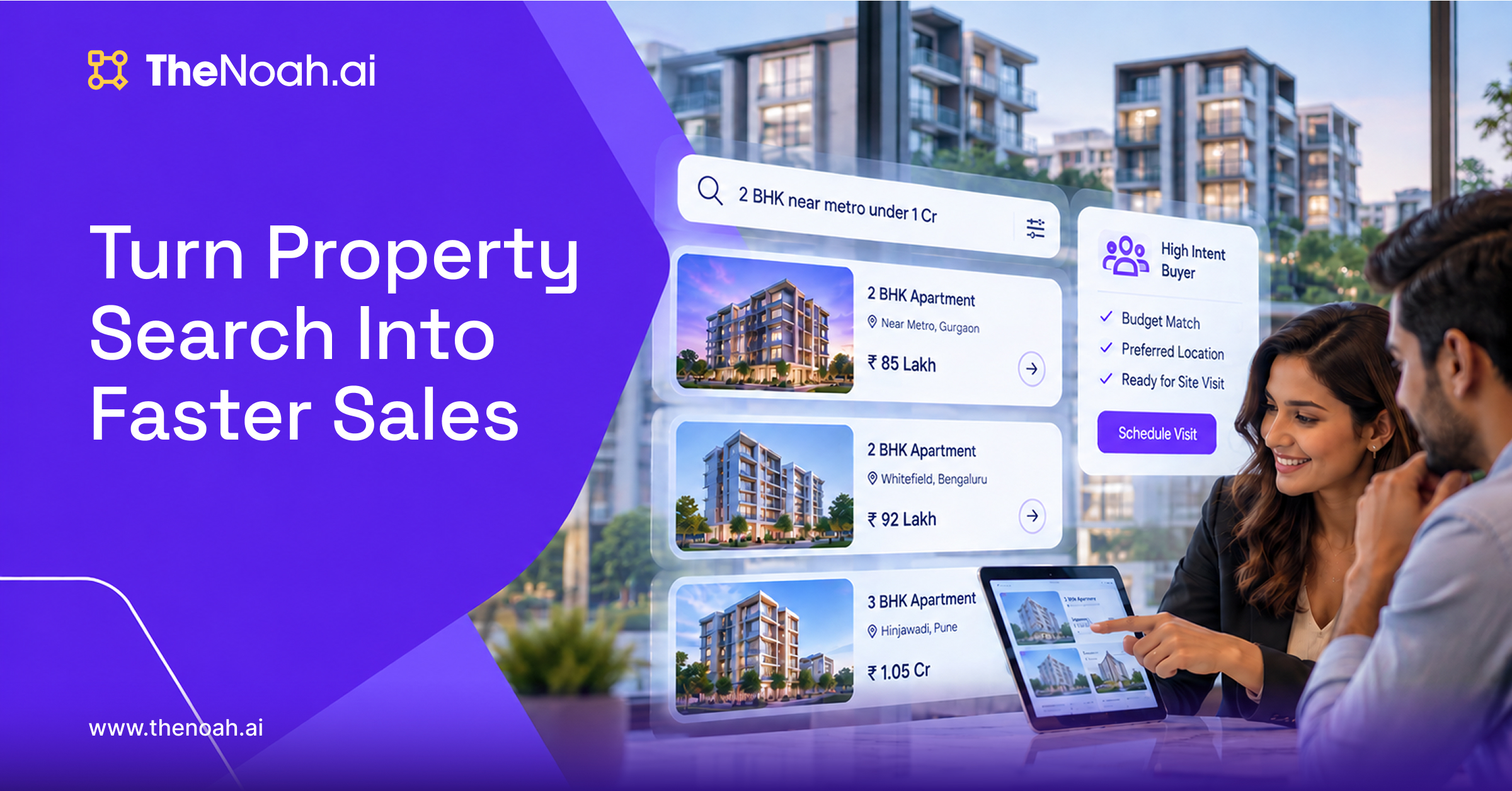 How Can No-Code Search Help Real Estate Sales Teams Accelerate Sales and Lead Follow-Ups?