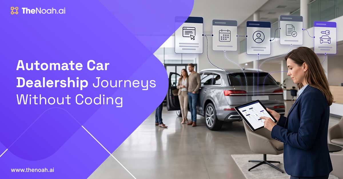 5 Powerful Ways Zero Code Agents Automate Car Dealership Customer Journeys