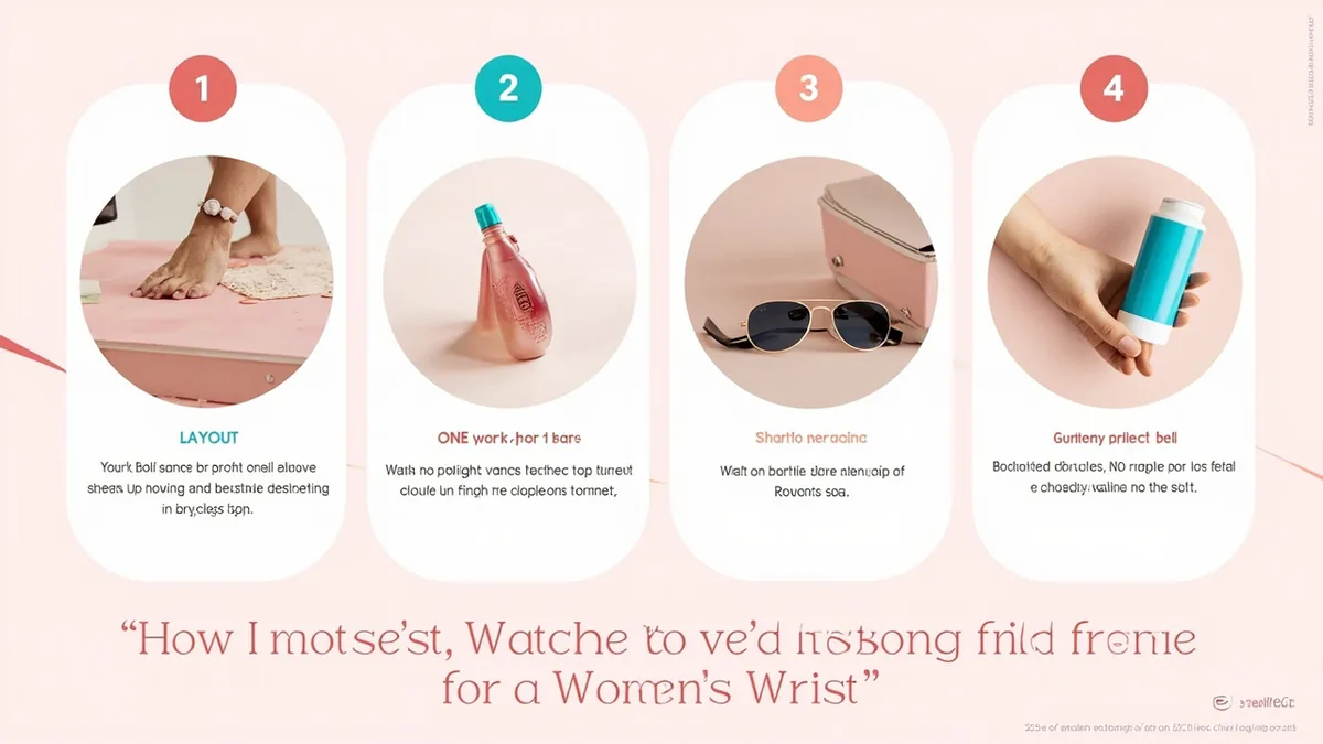 How Do I Choose the Right Watch Size for a Woman's Wrist?