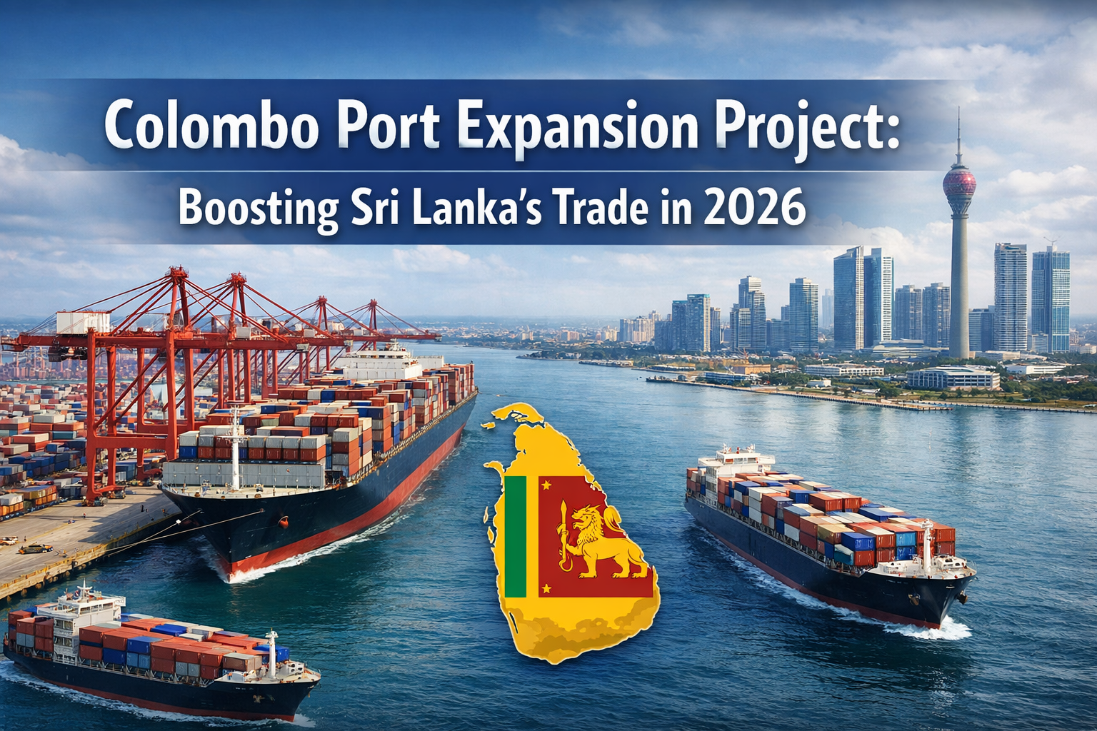 Colombo Port Expansion Project: Charting Sri Lanka's Course as a Global Maritime Hub by 2026