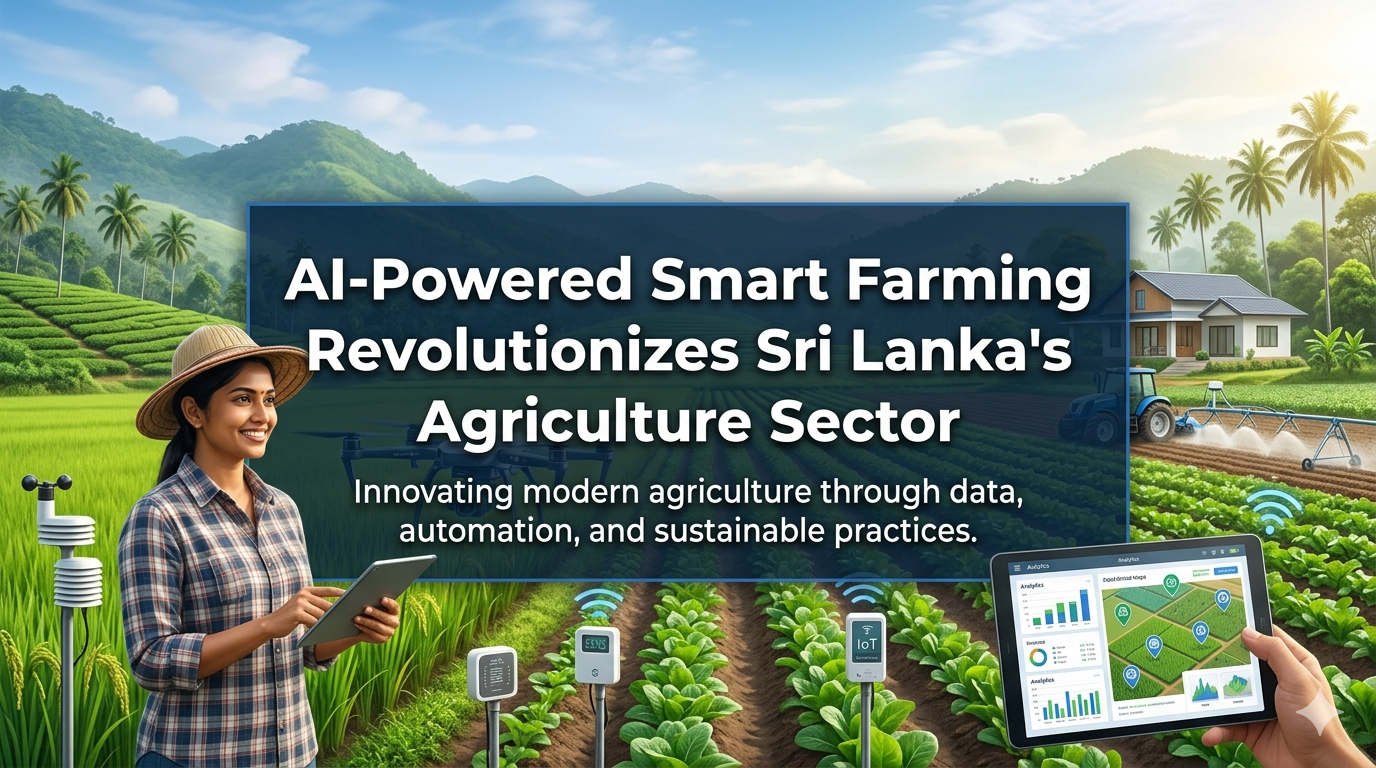 AI-Powered Smart Farming Revolutionizes Sri Lanka’s Agriculture Sector