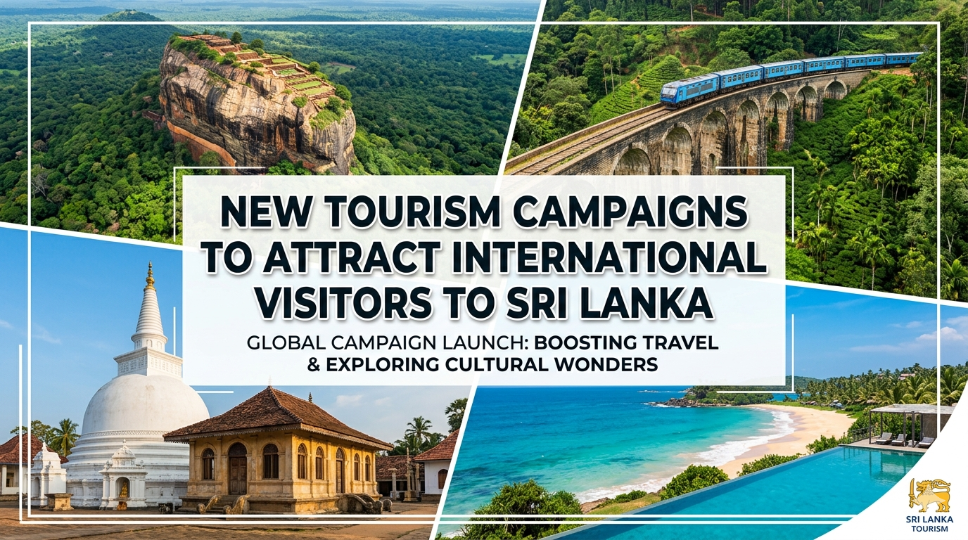 Sri Lanka Unveils Ambitious New Tourism Campaigns to Reclaim International Visitor Market