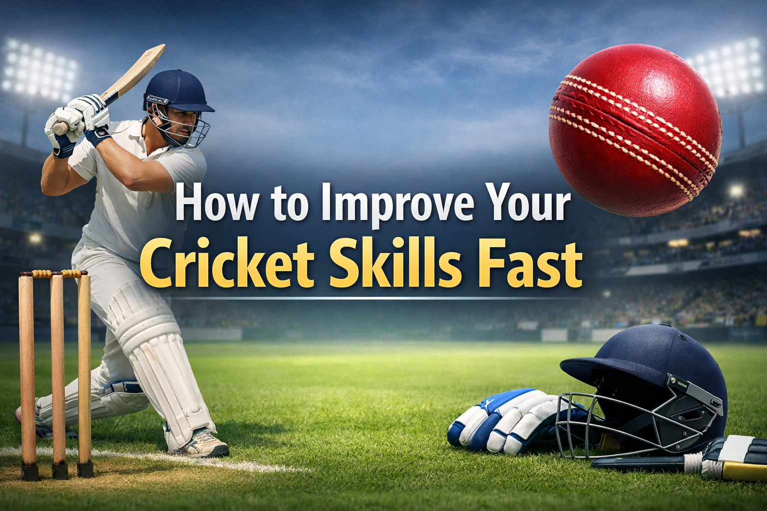 Mastering the Game: A Comprehensive Guide to Rapid Cricket Skill Improvement