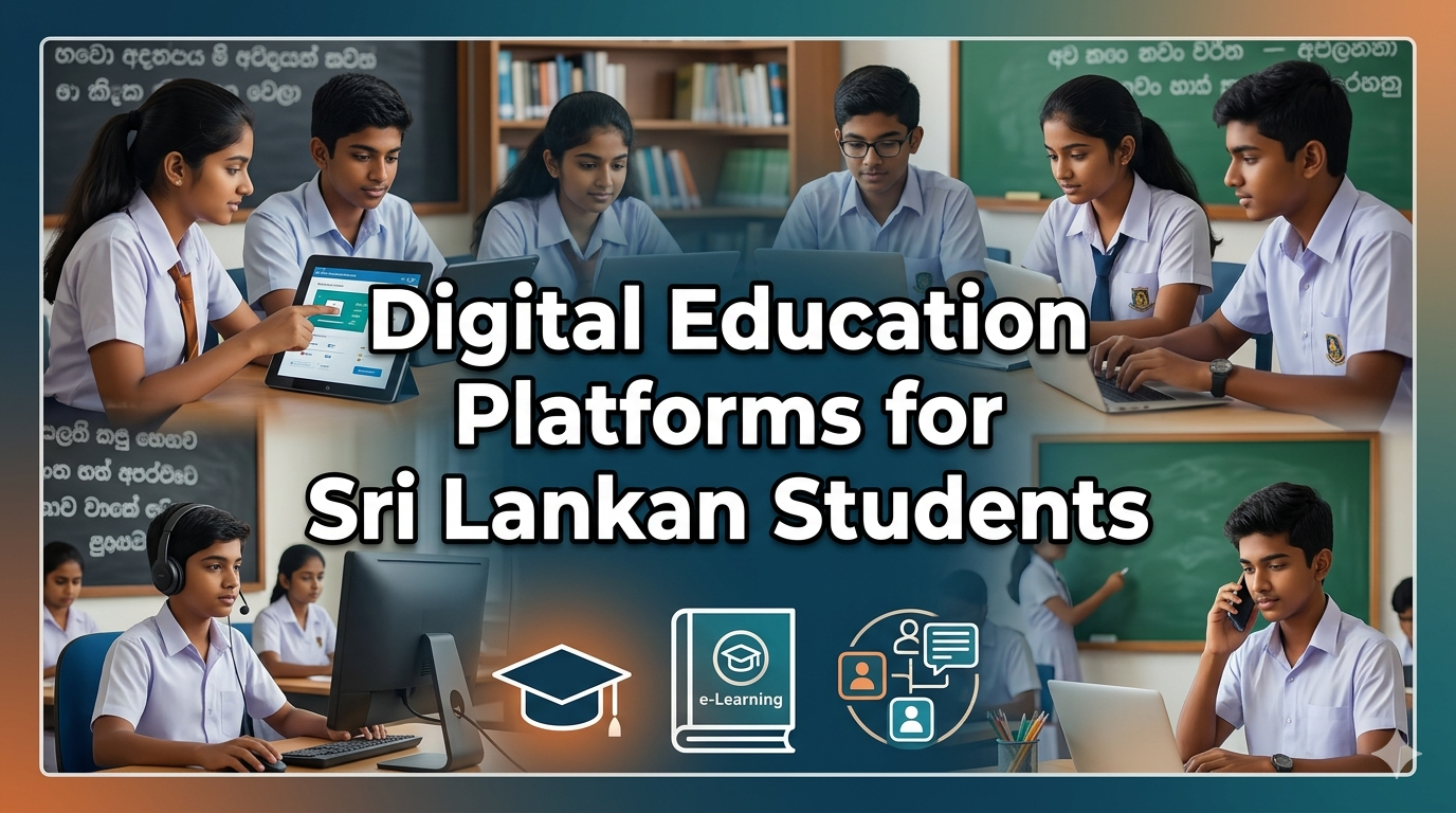 Unlocking Potential: The Transformative Role of Digital Education Platforms for Sri Lankan Students