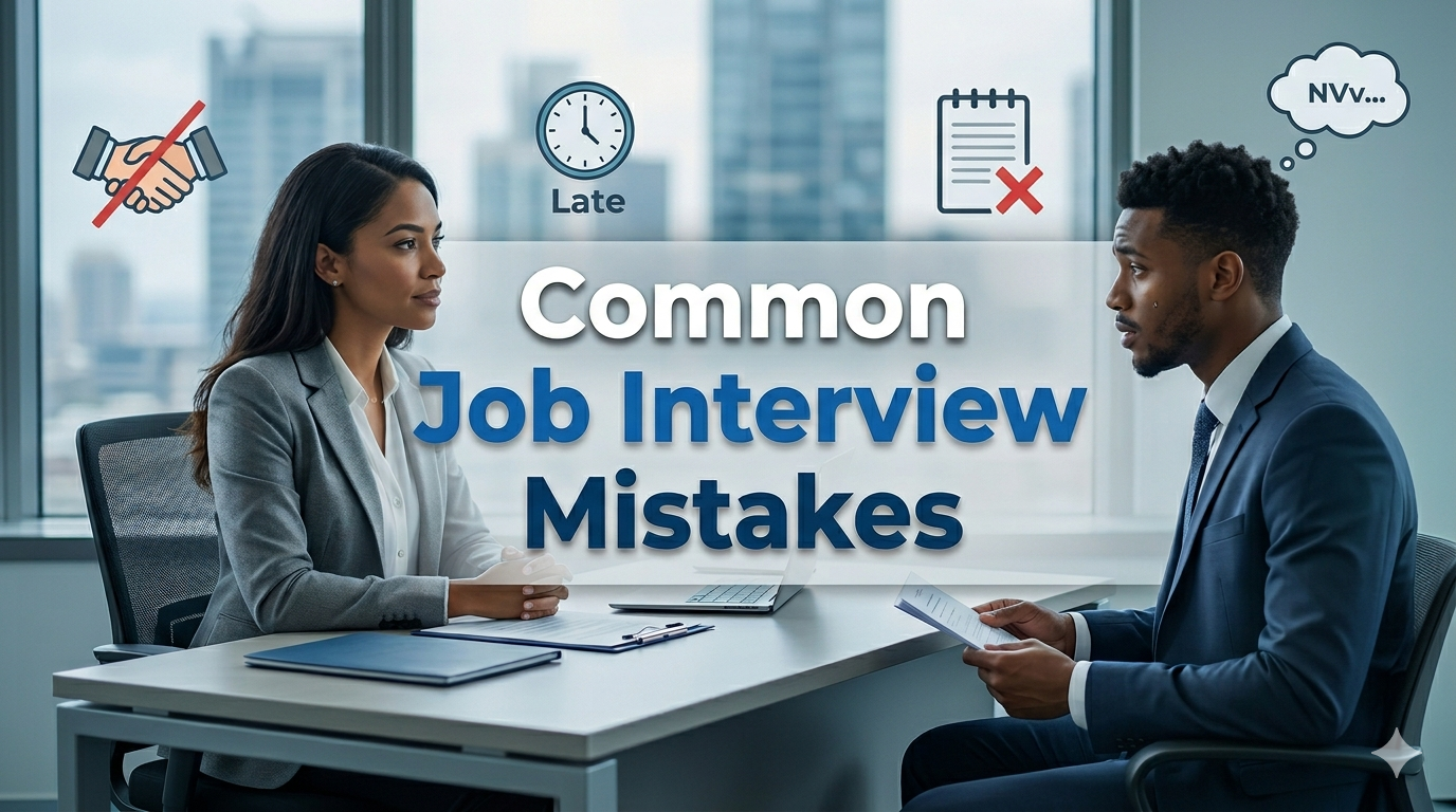 Navigating the Minefield: Common Job Interview Mistakes That Cost Candidates Opportunities