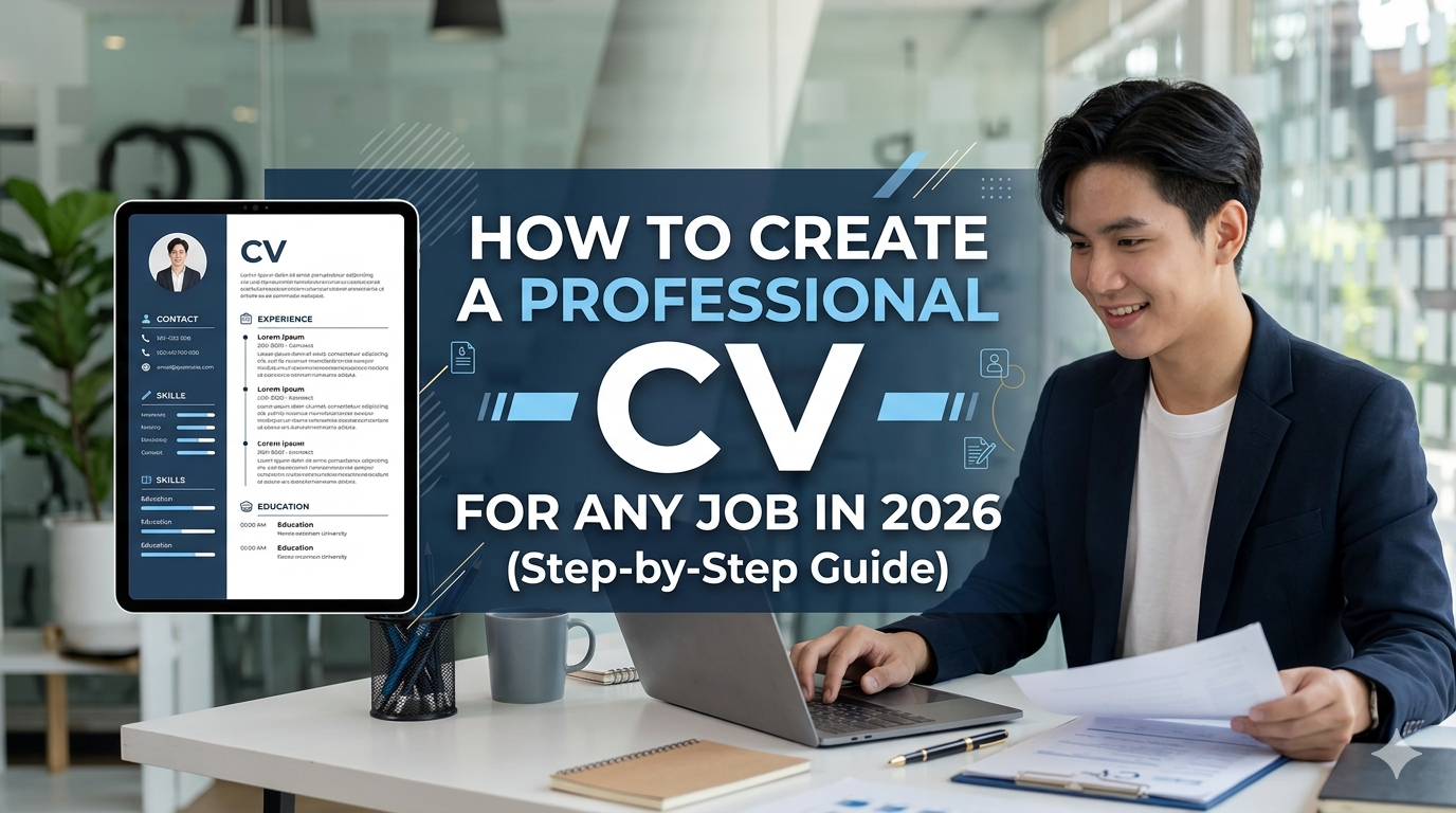 Mastering Your Career Path: How to Craft a Professional CV for Any Job in 2026 (Step-by-Step Guide)