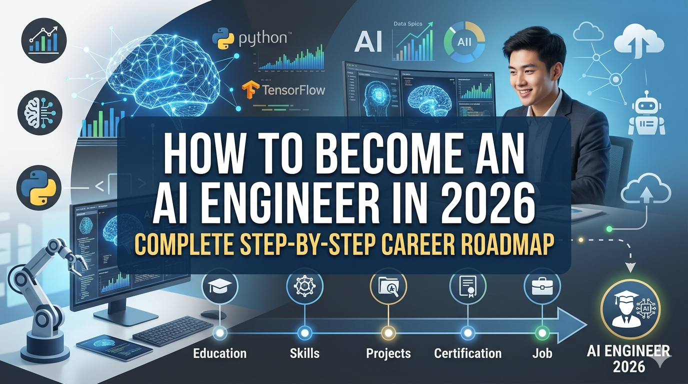 How to Become an AI Engineer in 2026 | Step-by-Step Roadmap