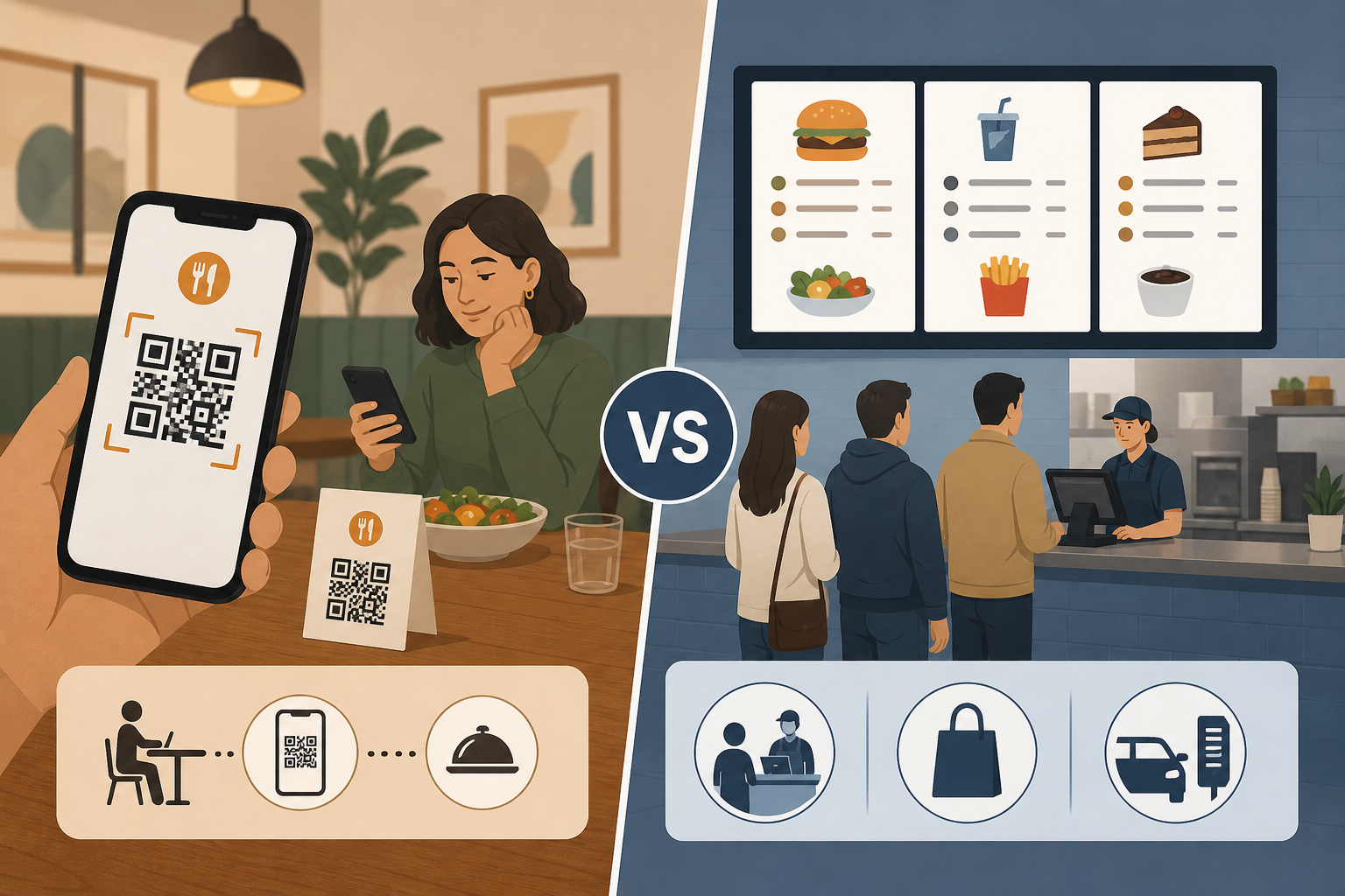 QR Code Menu vs Digital Menu Board: Which One Do You Actually Need?