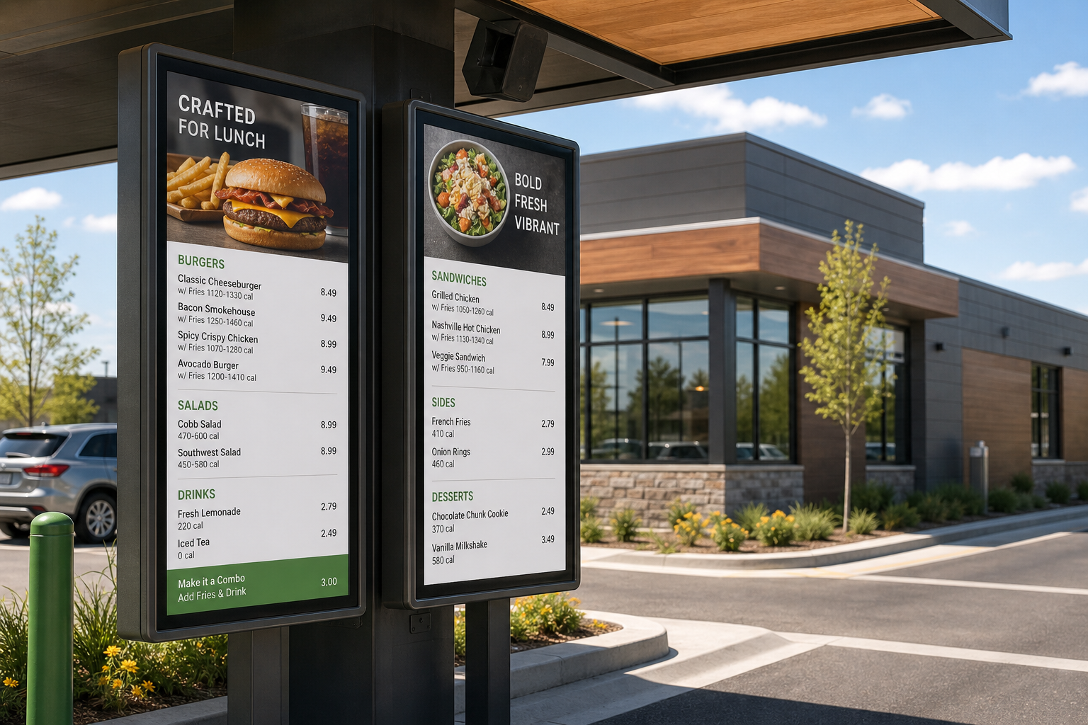 Outdoor Digital Menu Boards: Brightness, Weatherproofing and What to Buy