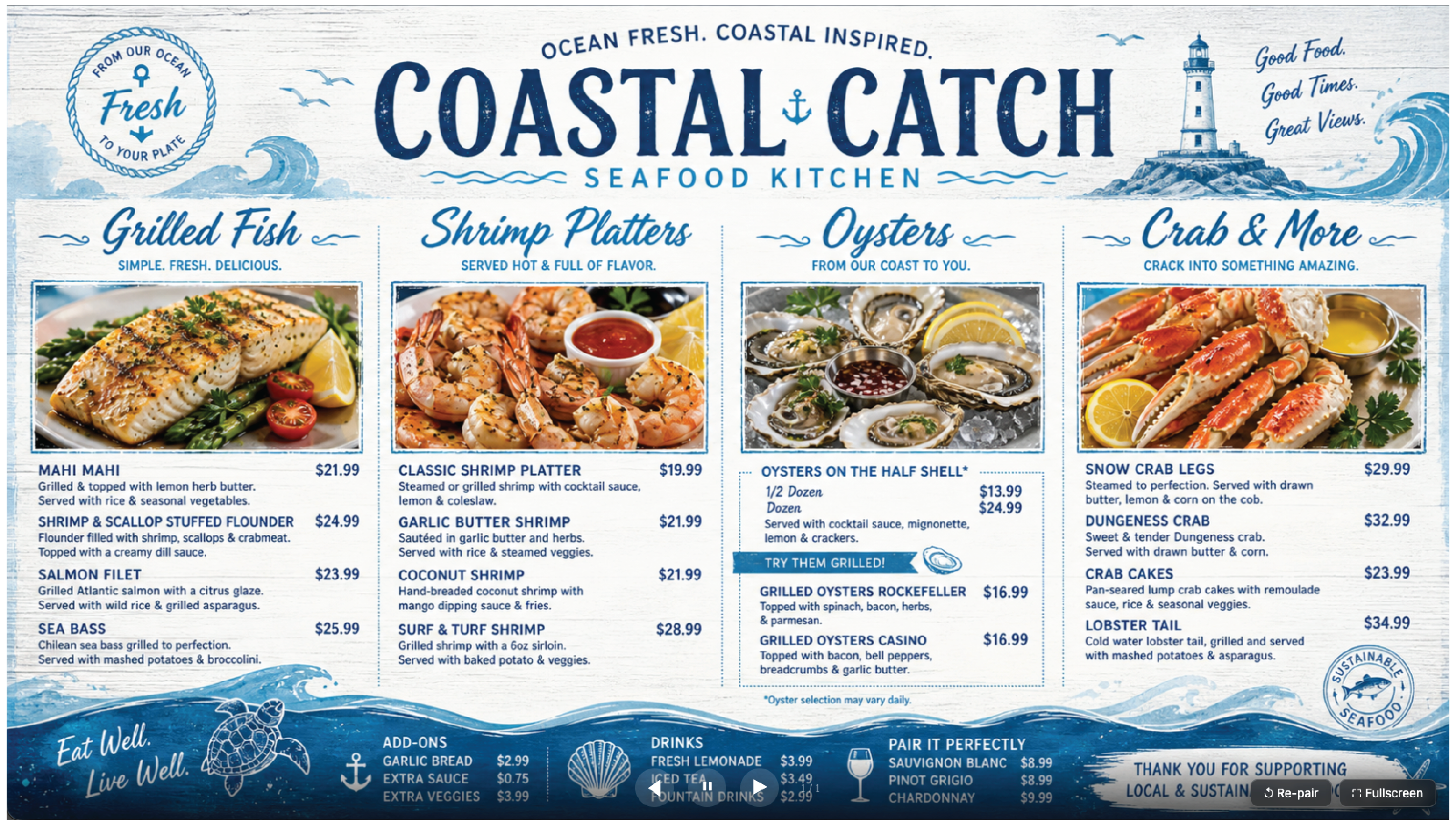 Menu Screen for Restaurants: How to Pick and Set One Up