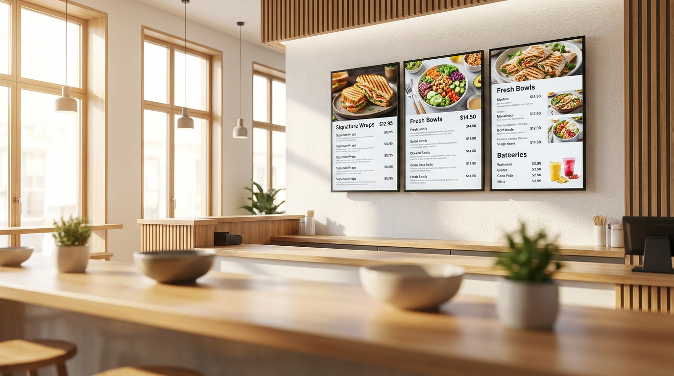 Digital Signage for Restaurants: The 2026 Guide to Menu Boards That Sell
