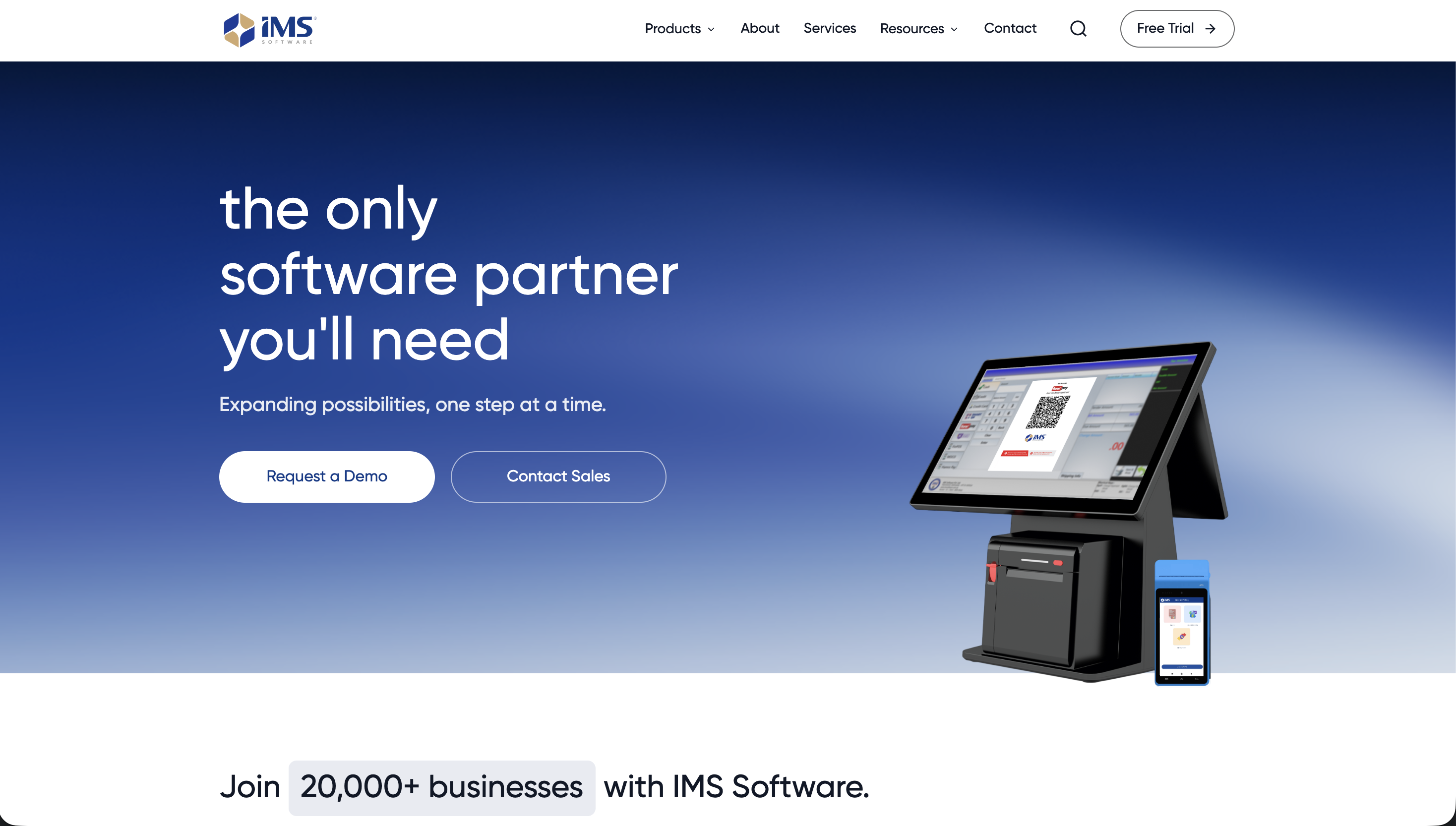 IMS Software- Website