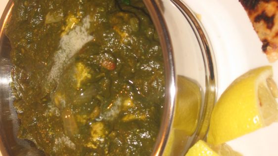 Saag Chicken recipe