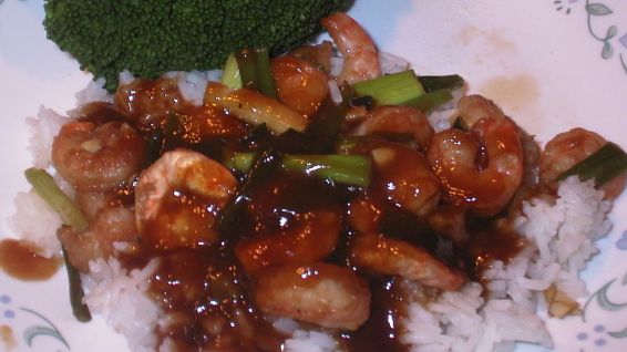 Honey Ginger Shrimp Stir Fry recipe