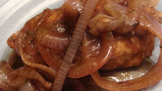 Balsamic Chicken With Thyme recipe