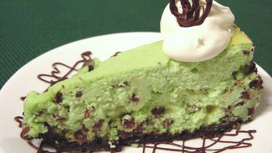 Peppermint Chip Cheesecake recipe