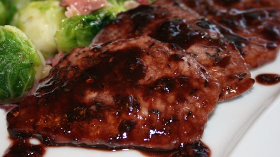Blackberry Glazed Pork Tenderloin recipe