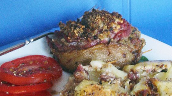 Mushroom Stuffed Beef Tenderloin recipe