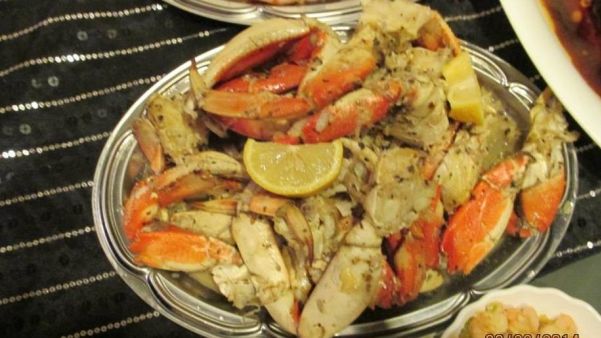 Garlic Roasted Crab recipe