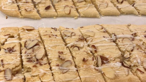 Scandinavian Almond Bars recipe