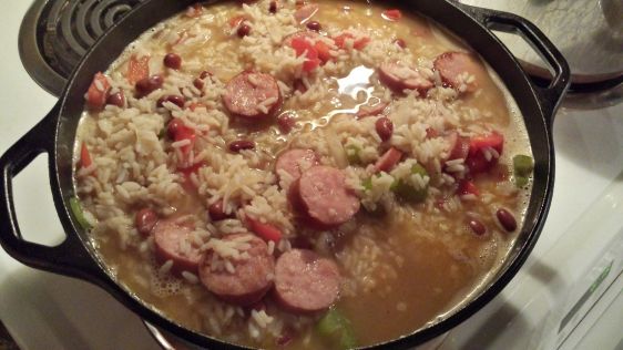 Easy Red Beans Rice With Sausage recipe