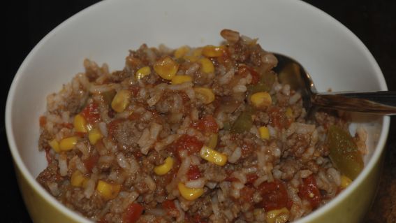 Beef Skillet Fiesta recipe