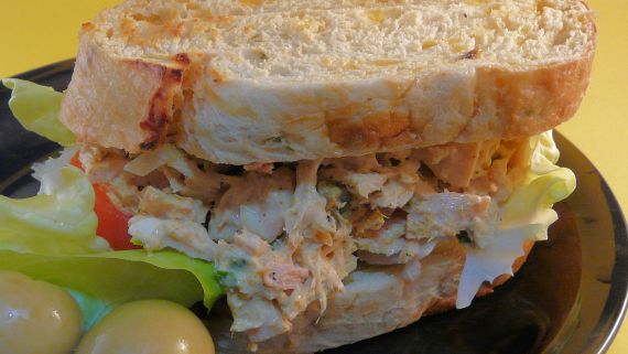 Curry Tuna Fish Sandwiches recipe