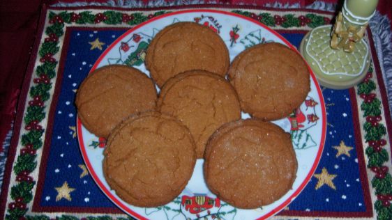 Ginger Molasses Cookies recipe