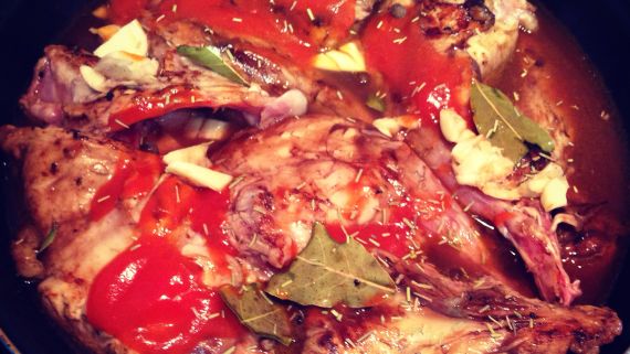 Rabbit Stifado recipe