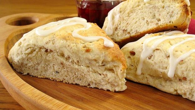 Double Maple Syrup Scones recipe