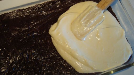 Heavenly Cheesecake Swirl Brownies recipe