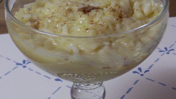 Greek Lemon Rice Pudding recipe