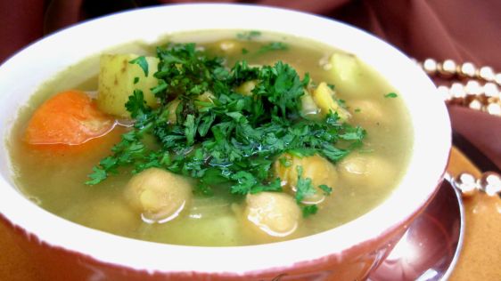 Moroccan Chickpea Soup recipe