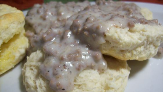 Hamburger Cream Gravy recipe