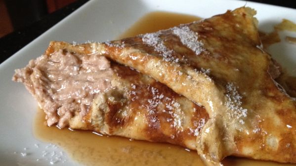 South Beach Diet Breakfast Crepes With Ricotta Cocoa Filling recipe