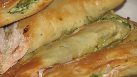 Spinach And Feta Phyllo Parcels recipe