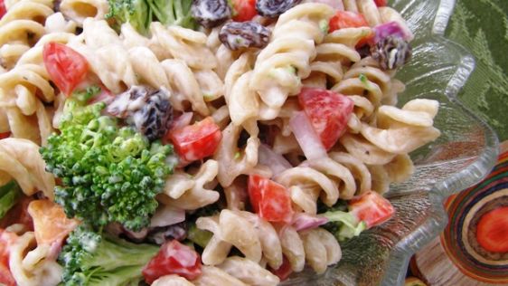 Broccoli Raisin Pasta Salad recipe