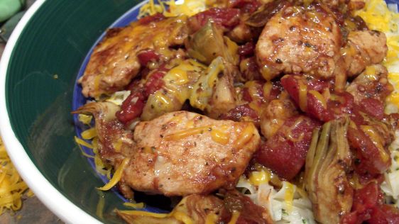 Tomato And Artichoke Chicken Breasts recipe