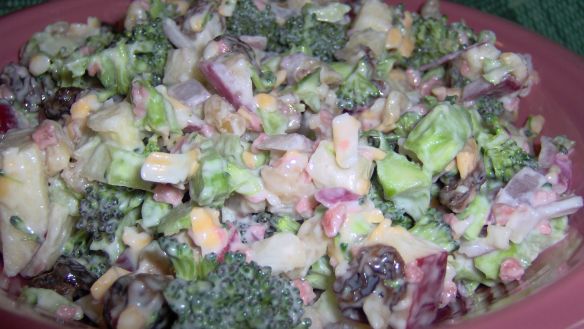 Broccoli Cheese Salad recipe