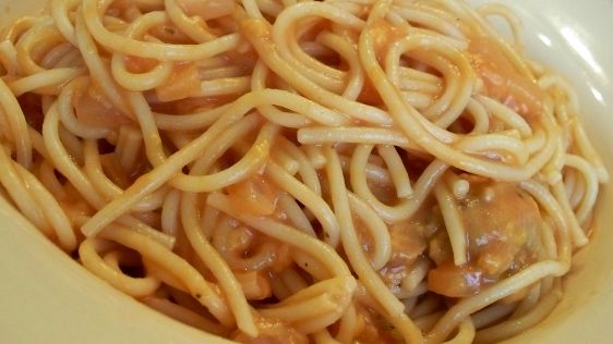 Grandmas Cheddar Cheese Spaghetti recipe