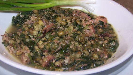 Hearty Whole Mung Bean Soup recipe
