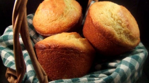 Junior's Golden Corn Muffins recipe