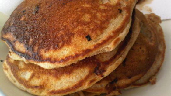 Banana Pecan Whole Wheat Pancakes recipe