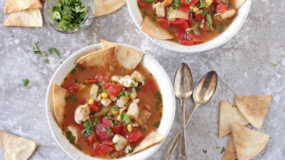 Mexican Chicken Tortilla Soup recipe